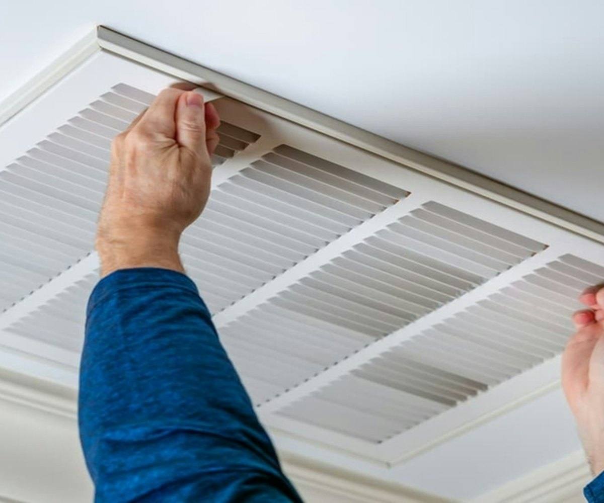Residential HVAC ductwork
